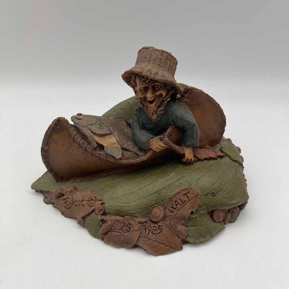 Thomas Clark Cairn Studio Walt Gnome 1985 SIGNED ORIGINAL BOX SALES TAG COA #25